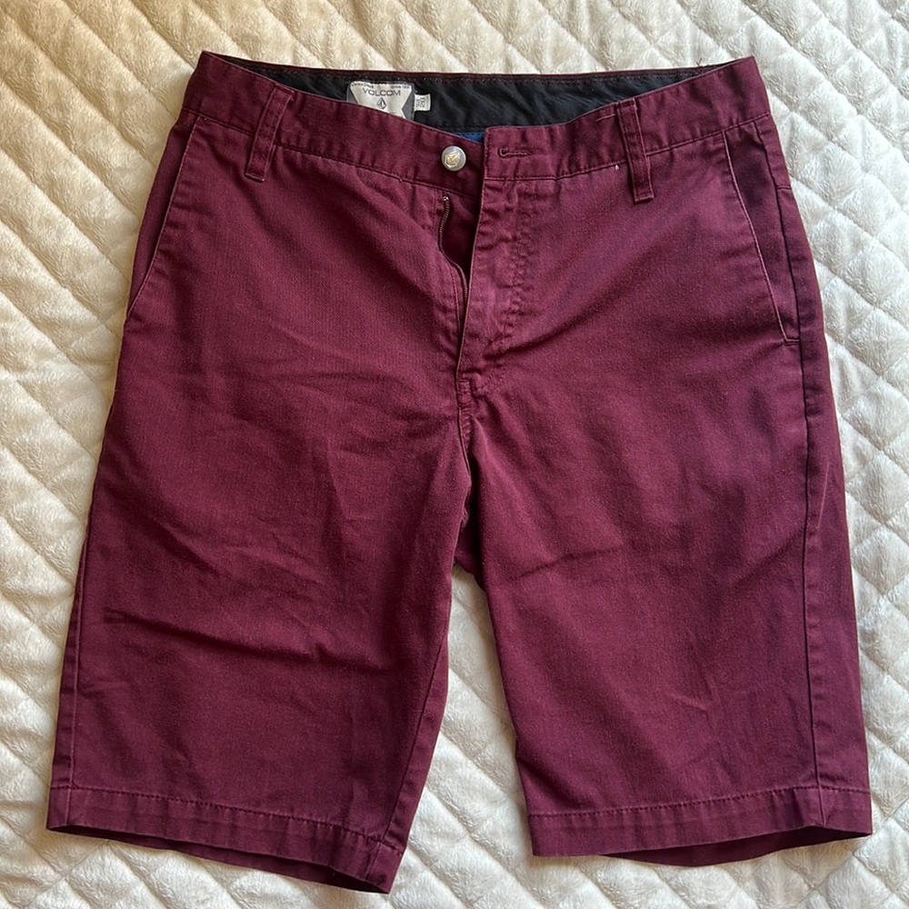 Red VOLCOM shorts